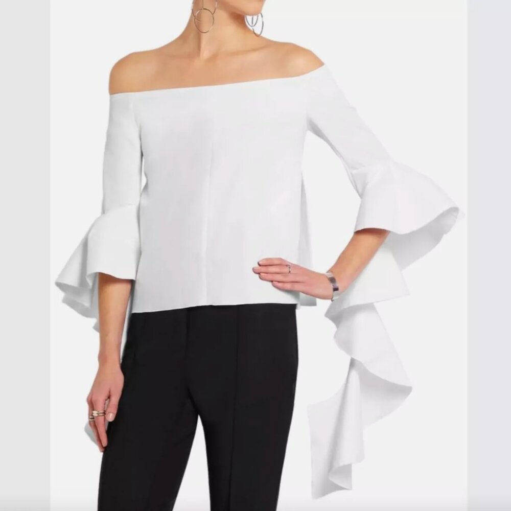 The most elegant cascading top, by Ellery! NWT, 0